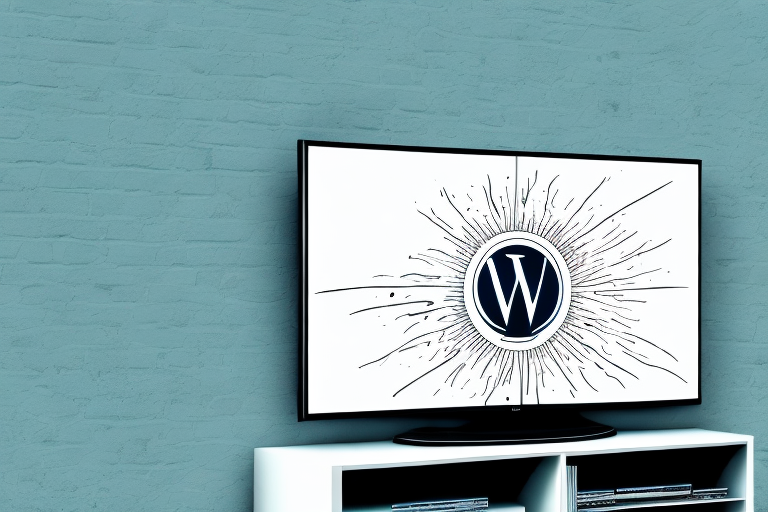 A 40" westinghouse tv mounted on a wall