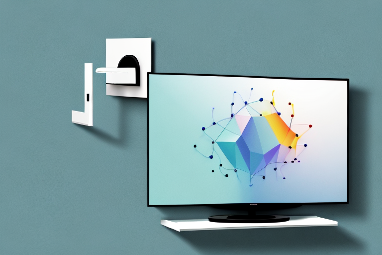 An articulating wall mount for a tv
