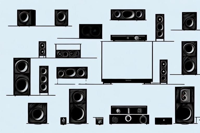 A 5.1 home theater system