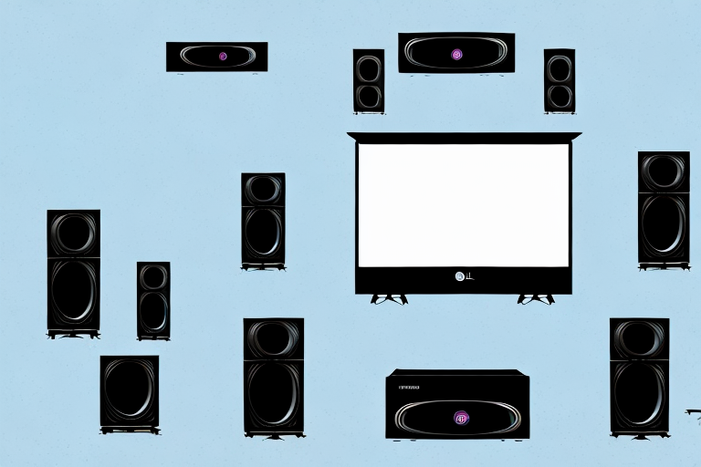 A home theater system connected to an lg 65uh7700 tv