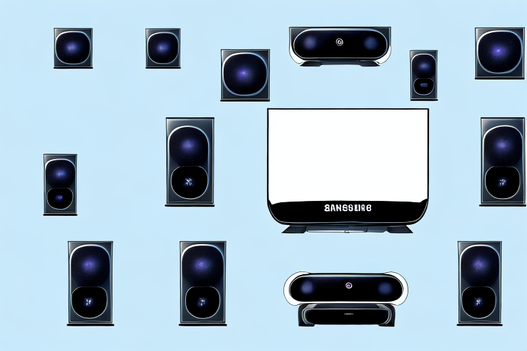 A samsung home theater system