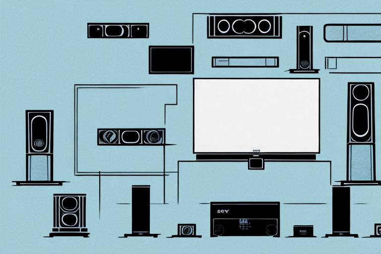 A sony home theater system with a bypass protect mode switch