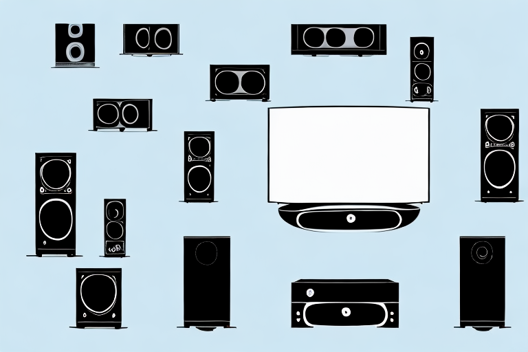 A home theater system