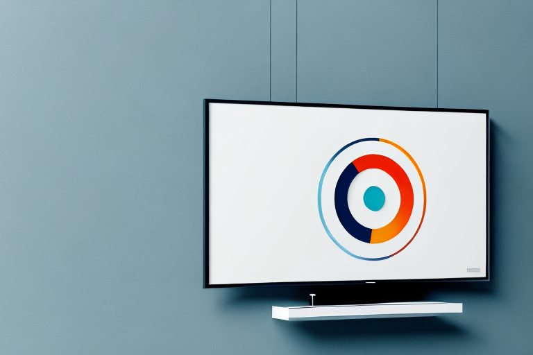 A wall-mounted flat-screen television with the bang olufsen logo visible