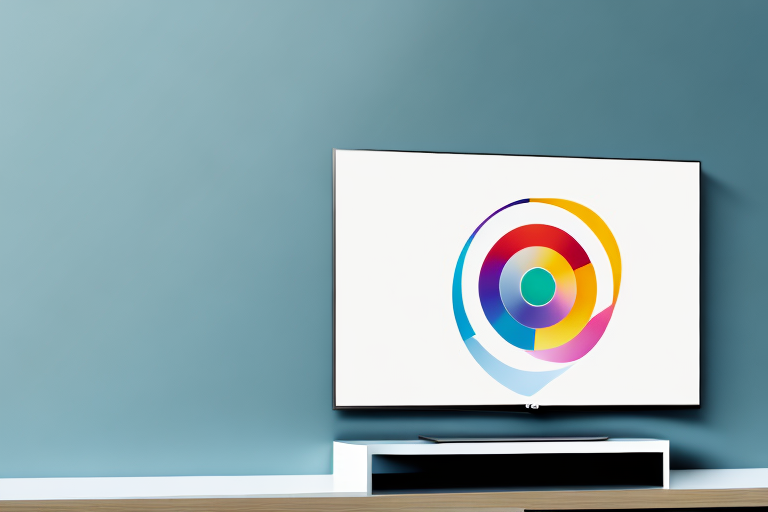 A wall-mounted lg 49in tv