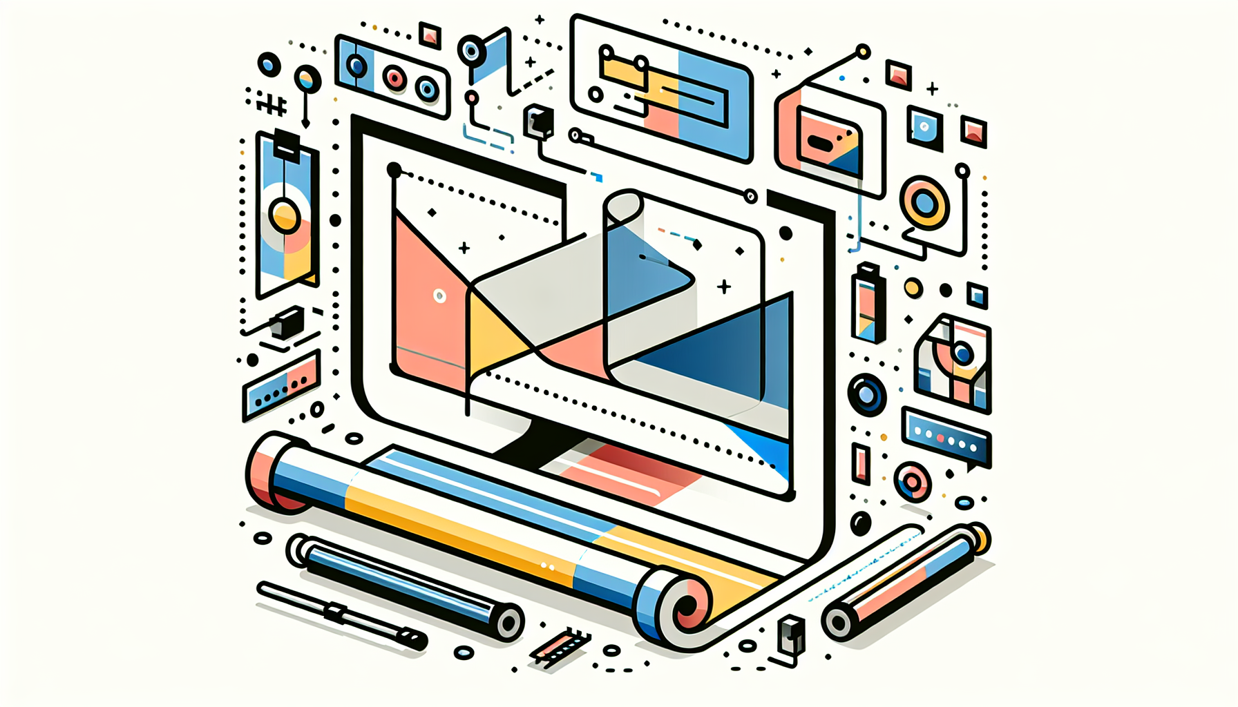 transparent rollable oled mounting solutions